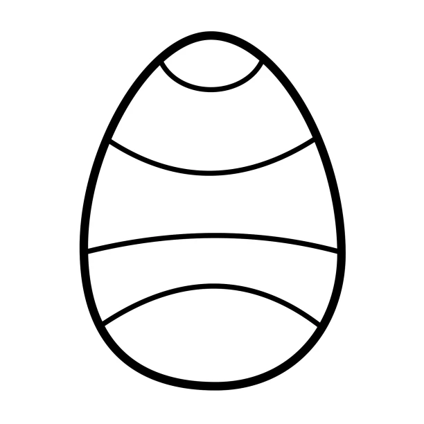 Kritzel Krakel Malbuch Ostereier ab 2 Jahren Kinder Anfänger Seite 17 Osterei Muster