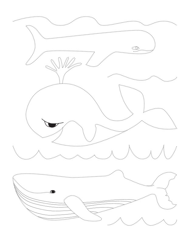 Schwungübungen einfache Linien